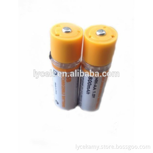 High Performance 1.2V AA Rechargeable Battery with LED Indicator